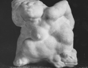 Rudolf Schwaiger - Jungfrau mit Frosch 1975